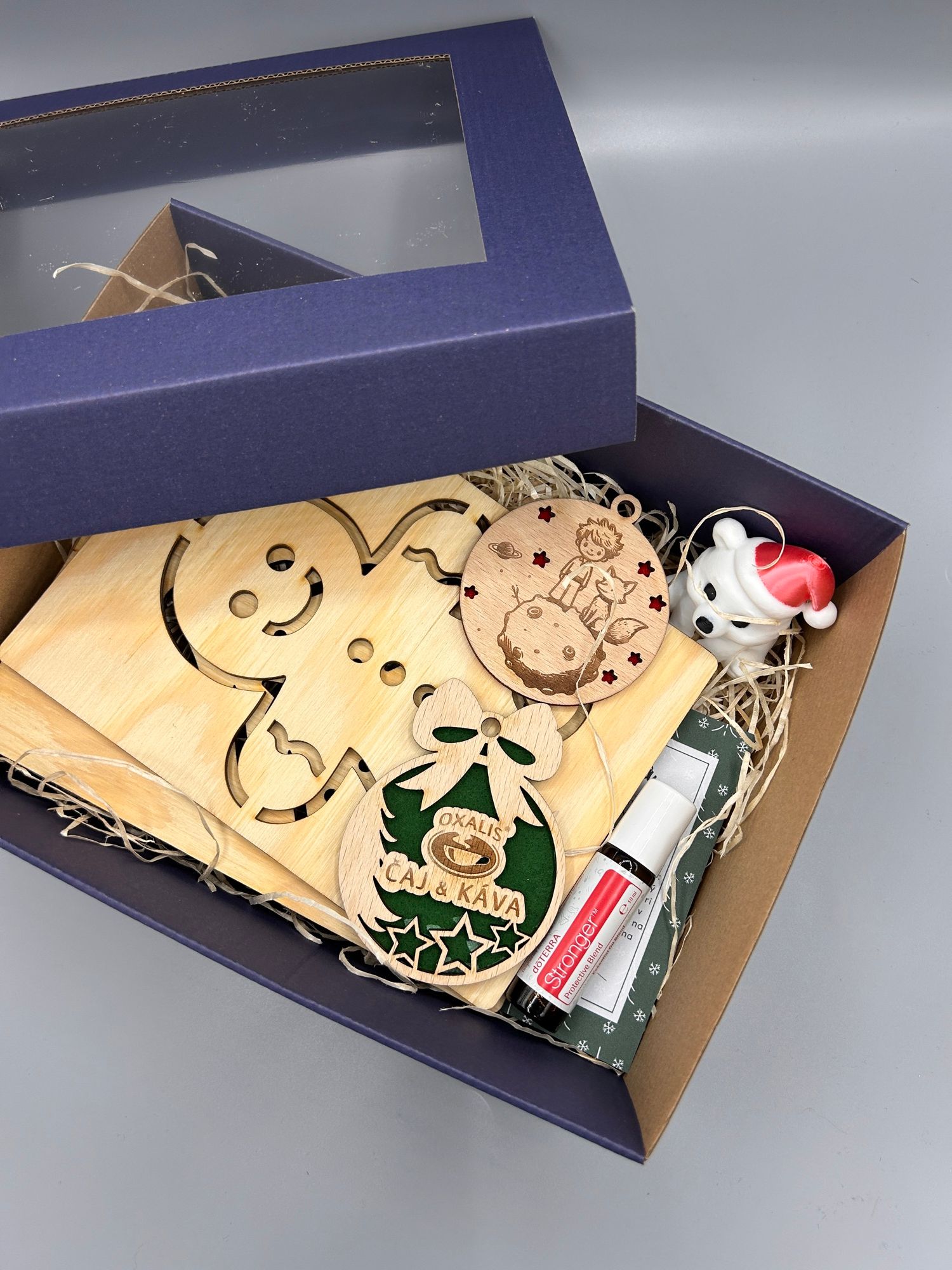 Client work — engraved corporate gift box