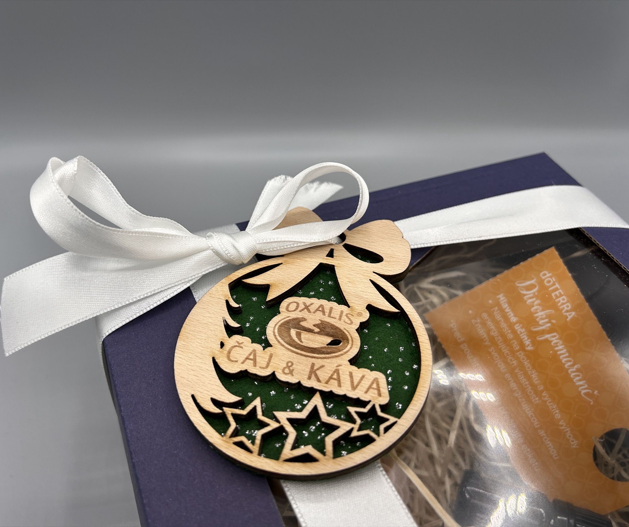 Client work — engraved corporate gift box