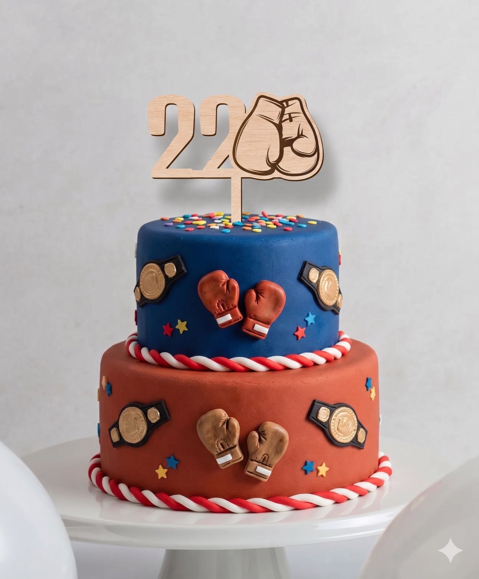 Client work — engraved product for a cake shop